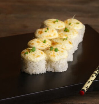 Запеченный ролл Чизбургер