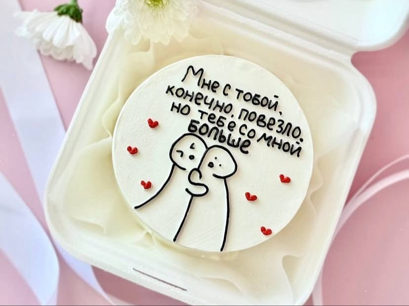 Бенто-торт Повезло