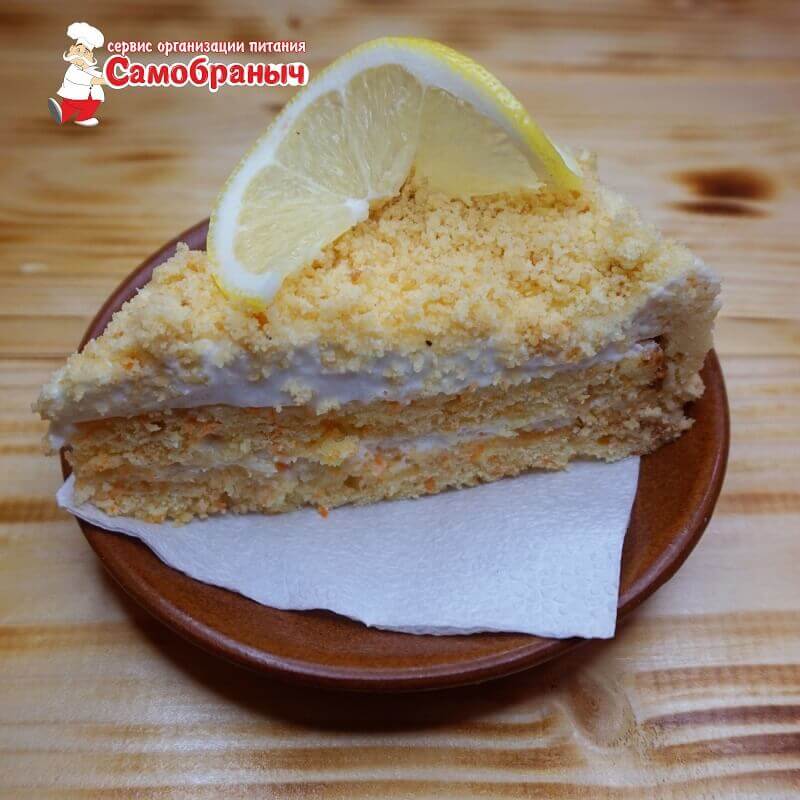 Морковный торт 1шт.