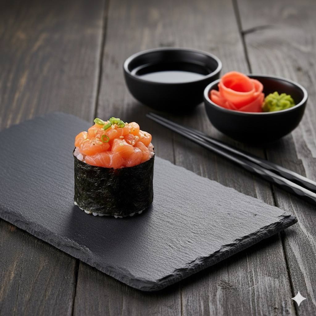 Суши "Спайси лосось"