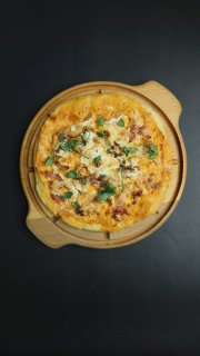 Пицца карбонара 22 см