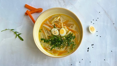 Куриная лапша
