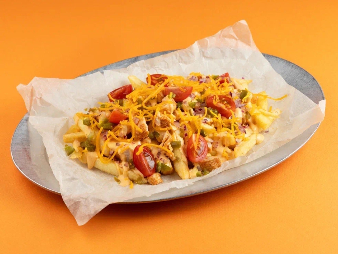 Фри с курицей кимчи