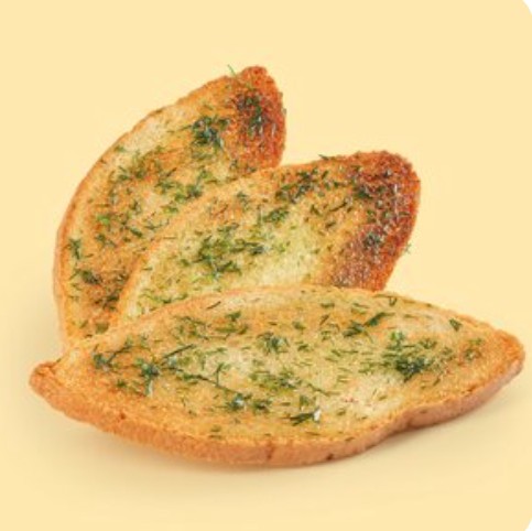 Хлеб с чесночным маслом