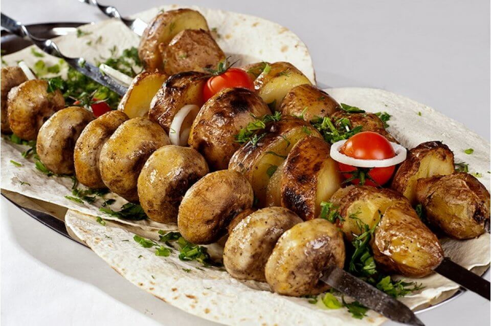Картофель на мангале 150 грамм