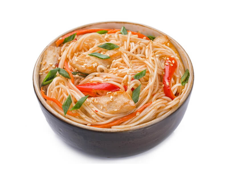 Рамен с курицей