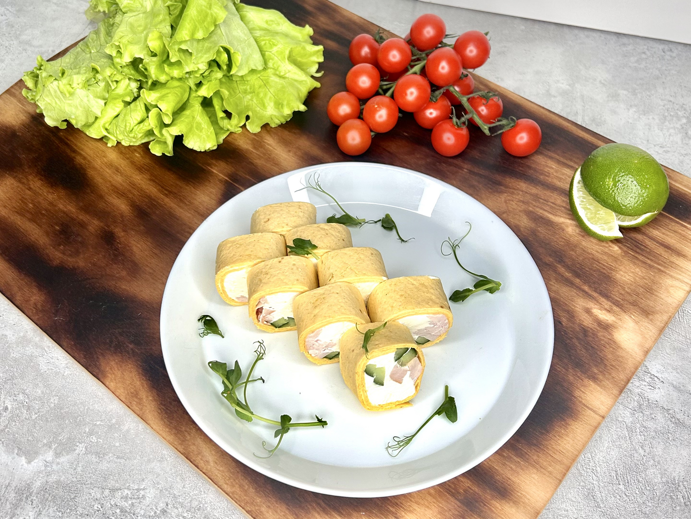 Тортилья с курицей