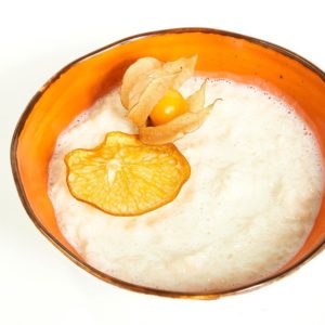 Каша рисовая на кокосовом молоке