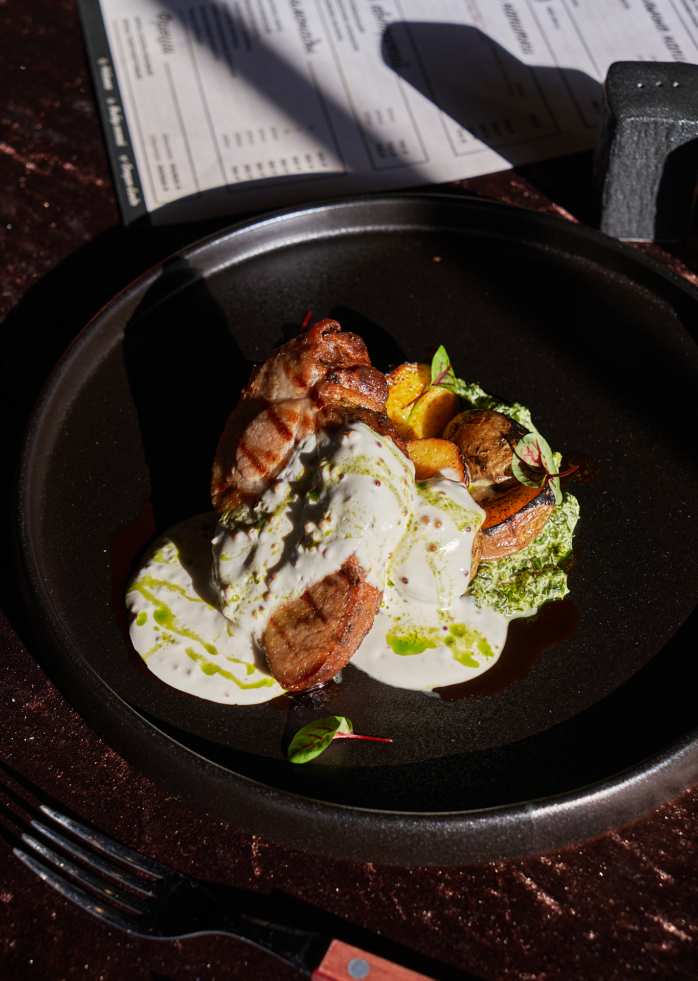 Томленая свиная шея