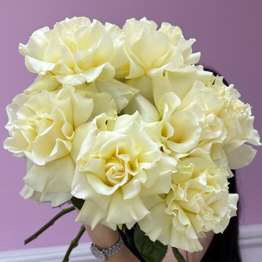 7 ажурных роз под ленту