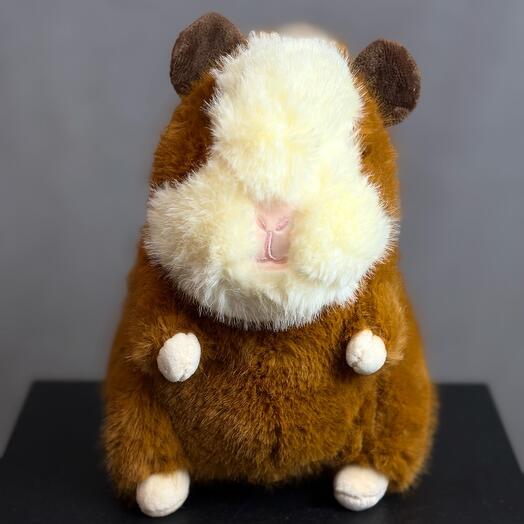 Мягкая игрушка коричневый хомяк