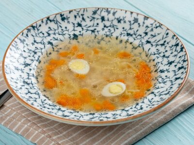 Суп-лапша с курицей