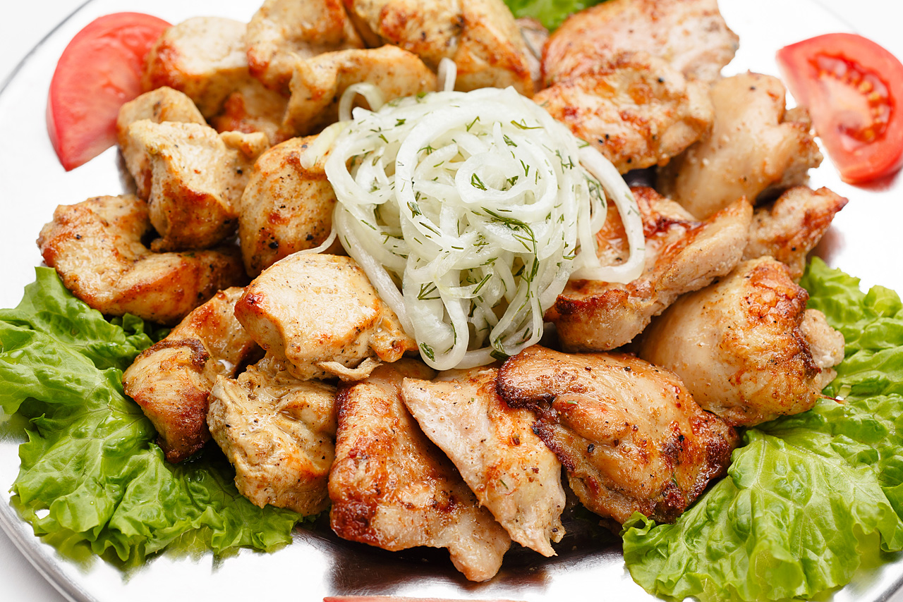 Шашлык куриный(бедро)