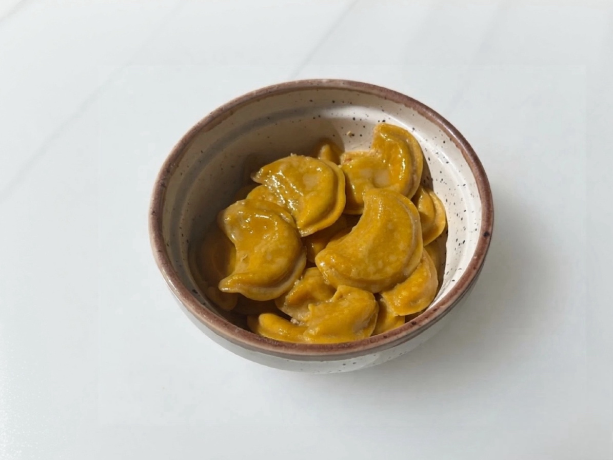 Вареники с лисичками