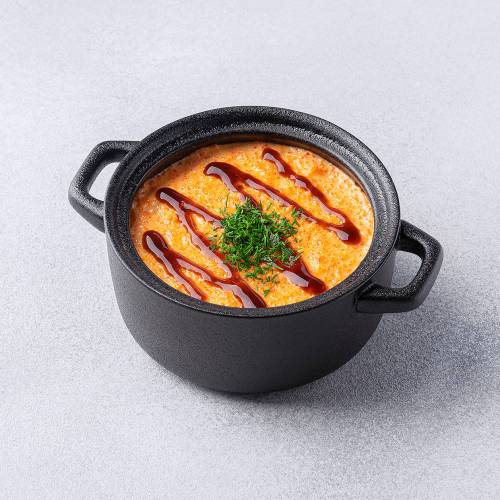 Спешл с лососем и креветками