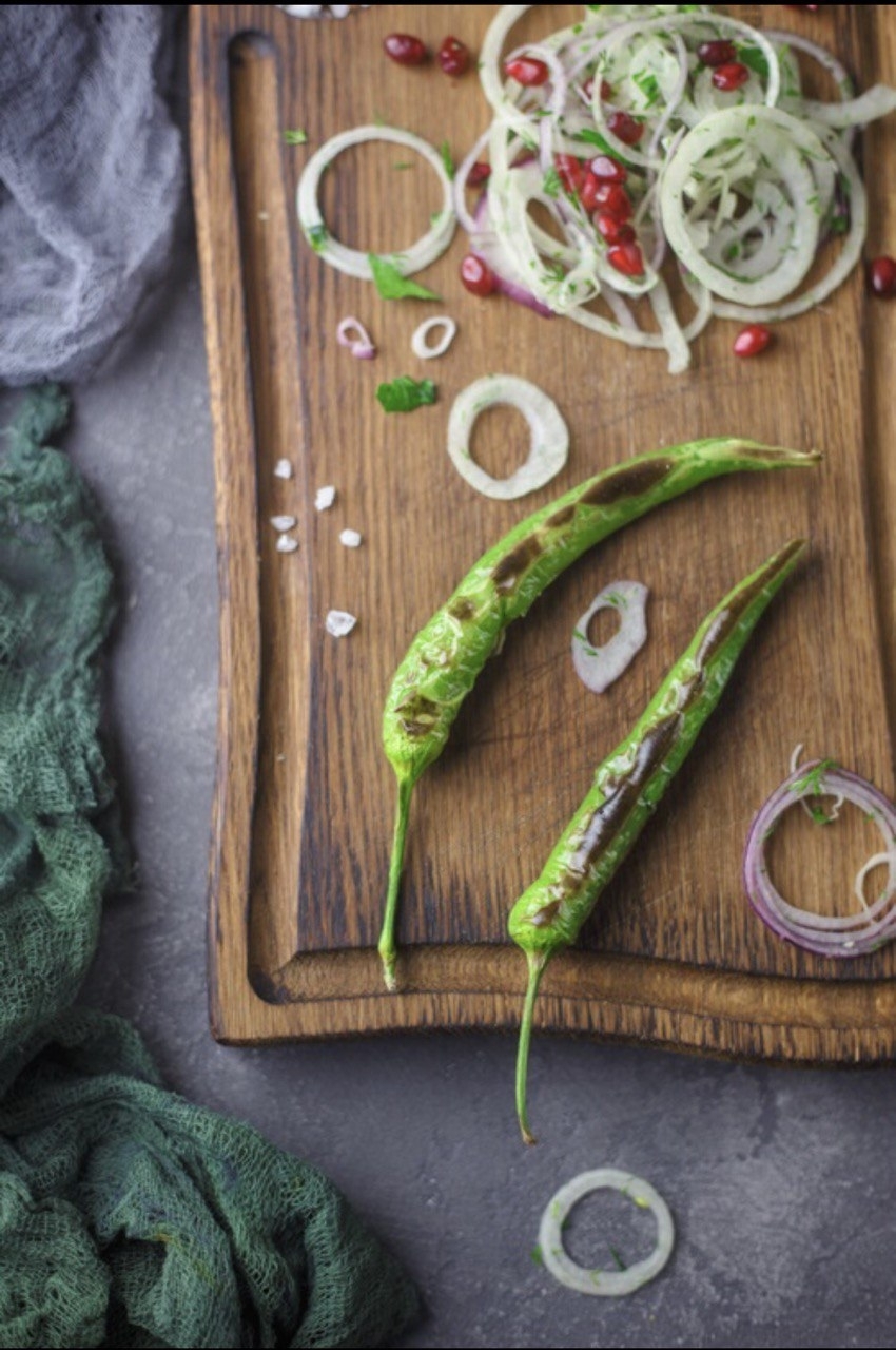 Шашлык из горького перца