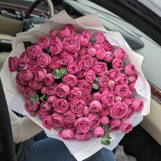 Пионовидная,ароматная роза 