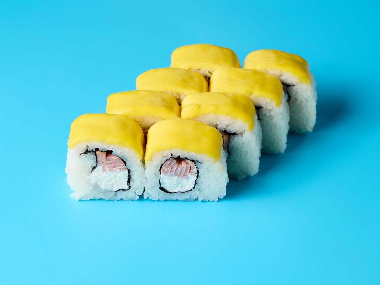 Чиз ролл с беконом 