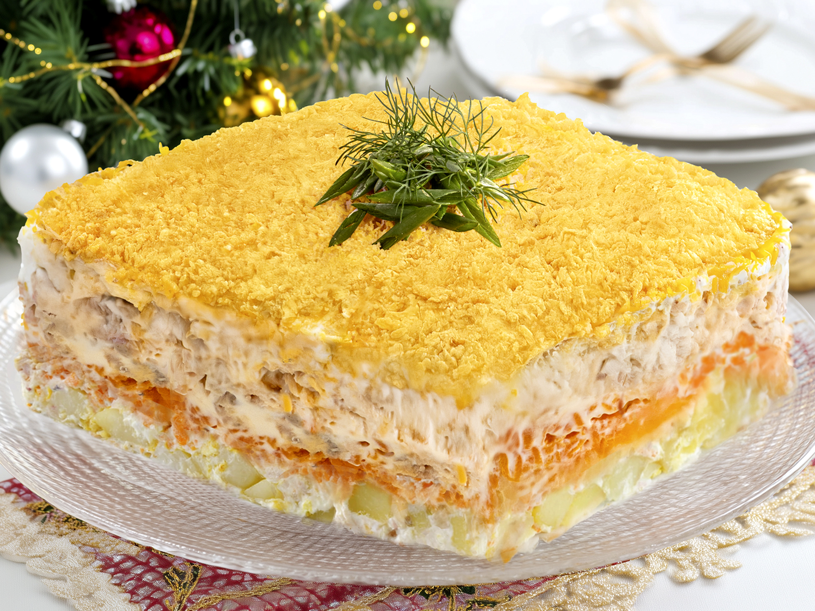 Салат Мимоза