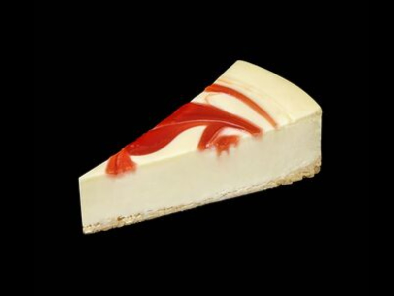 Чизкейк с клубникой