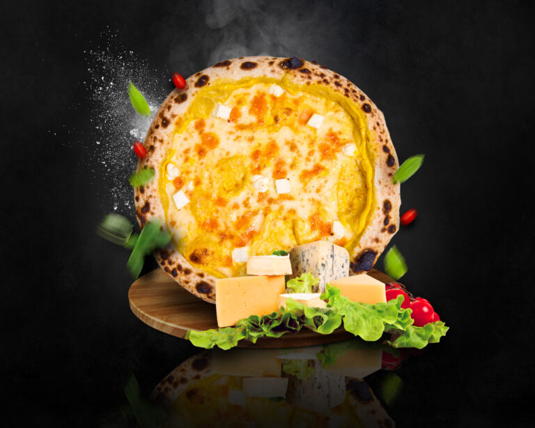  Пицца четыре сыра