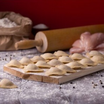 Пельмени с индейкой замороженные 0,5 кг