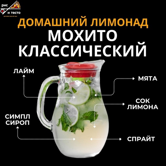 Мохито классический 1л
