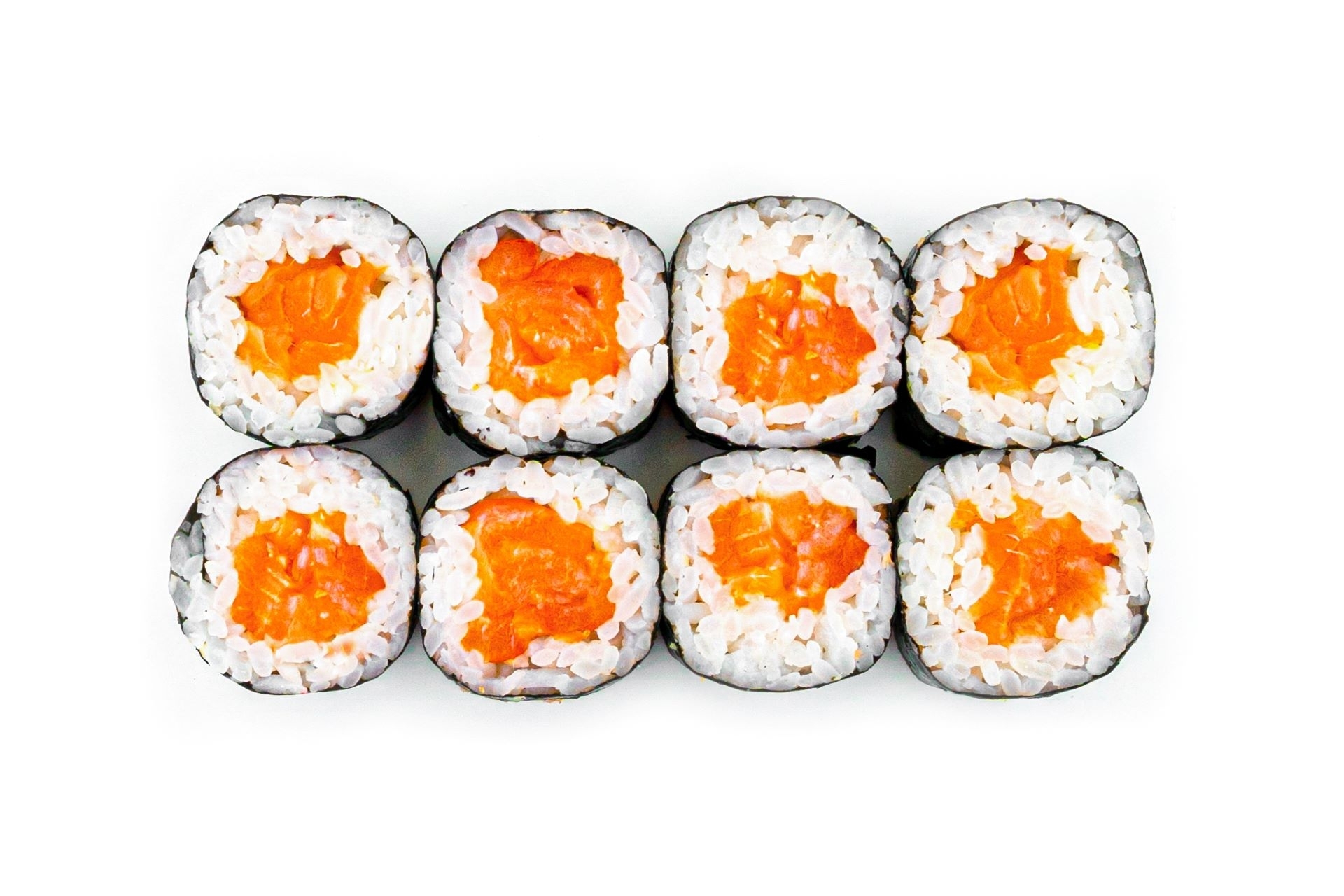 Ролл с лососем