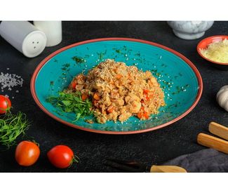 Рис тяхан с курицей