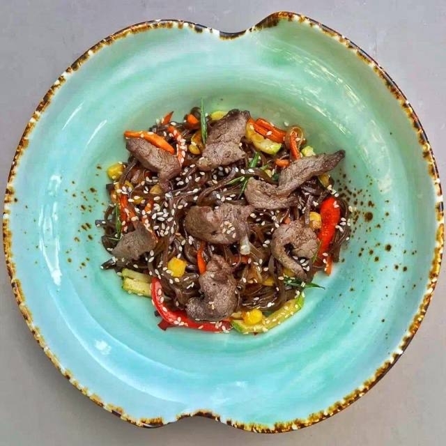 Соба с говядиной