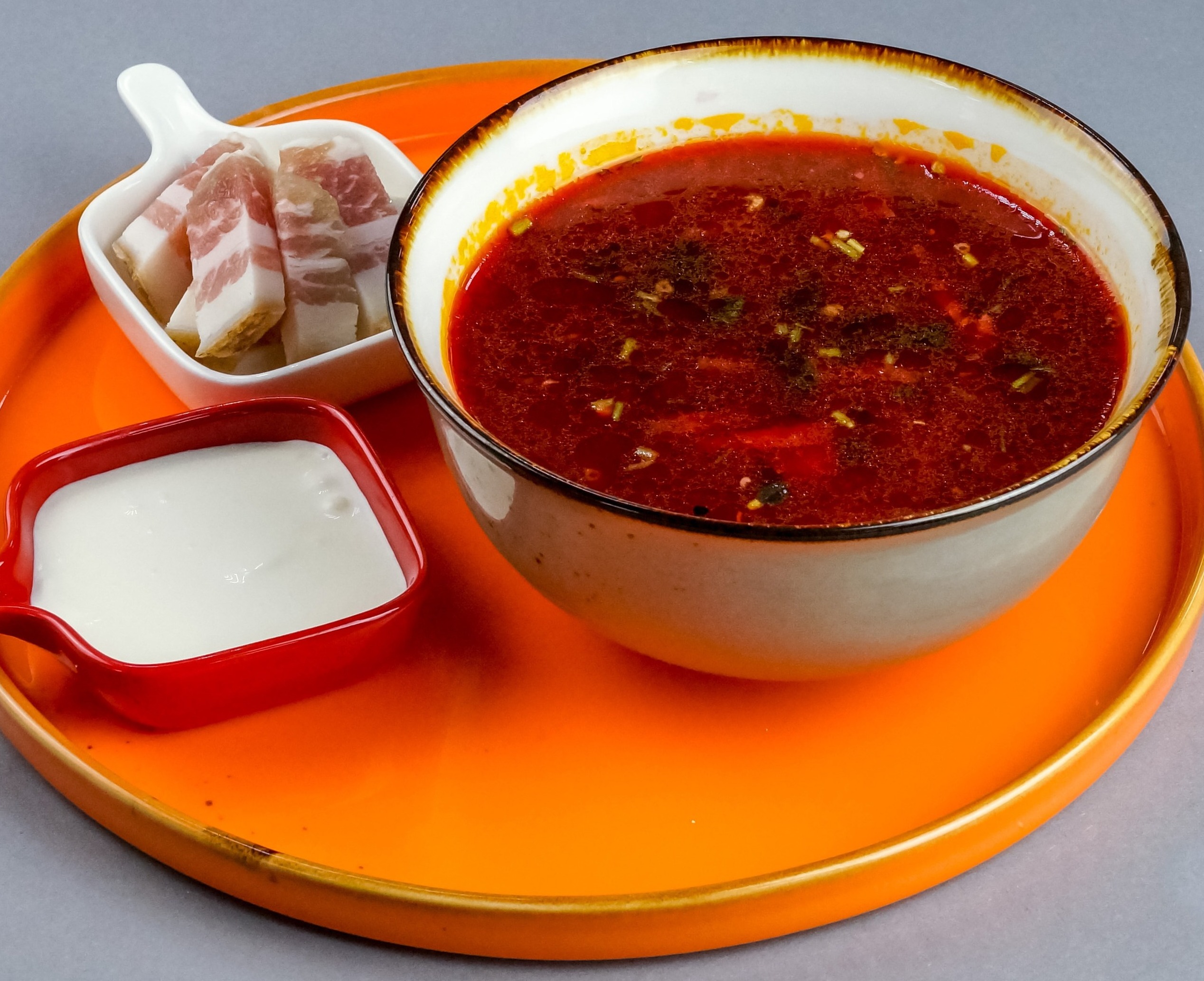 Борщ с мясом