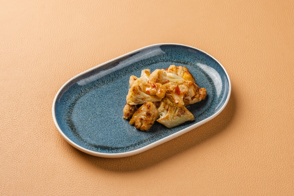 Цветная капуста в сладком чили