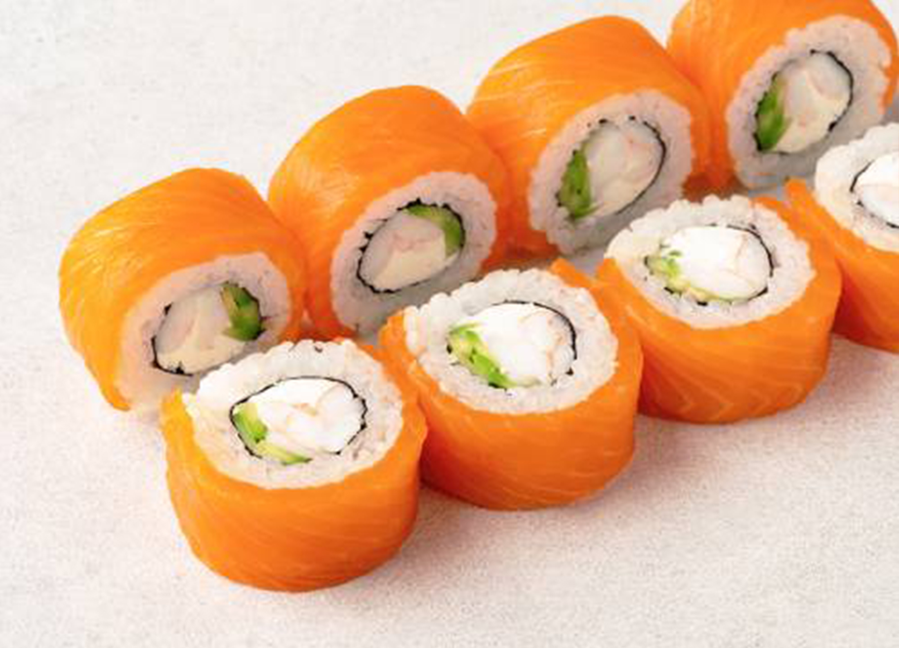 Ролл Филадельфия с тигровой креветкой