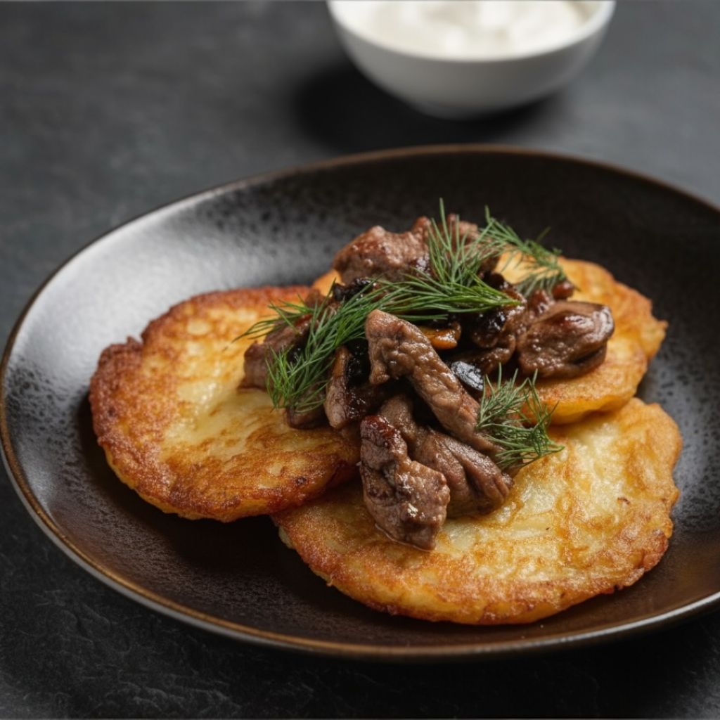 ДРАНИКИ с ГОВЯДИНОЙ