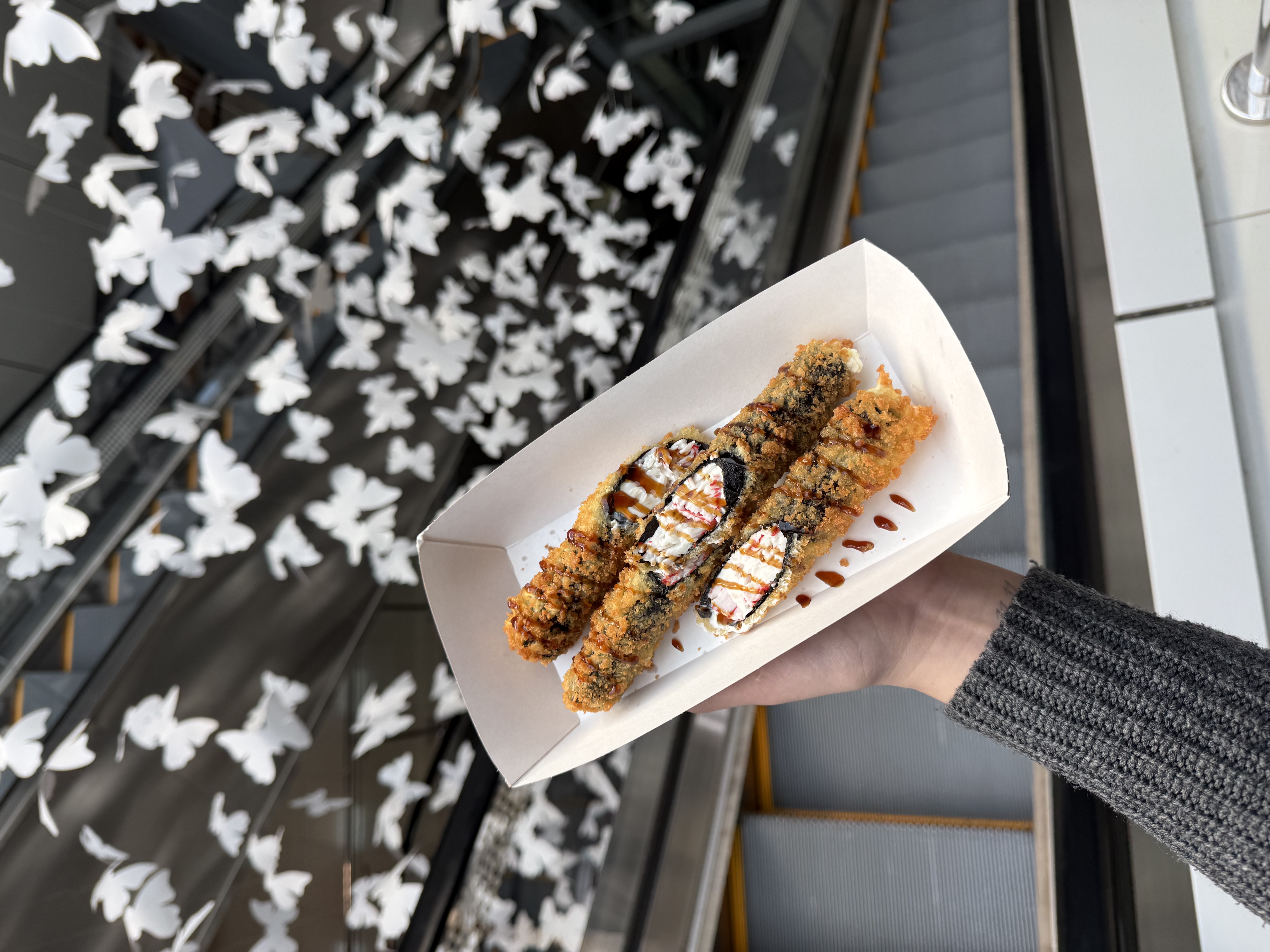 Стрипсы с креветкой