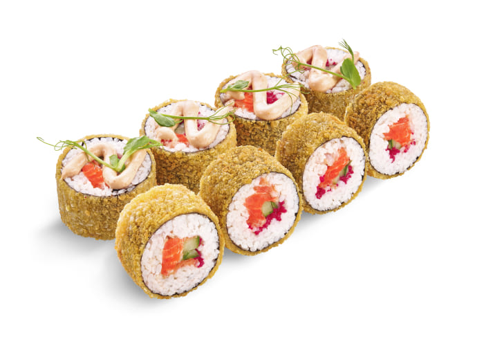 Жареный Тамура ролл