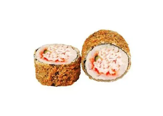 Горячий ролл с крабом