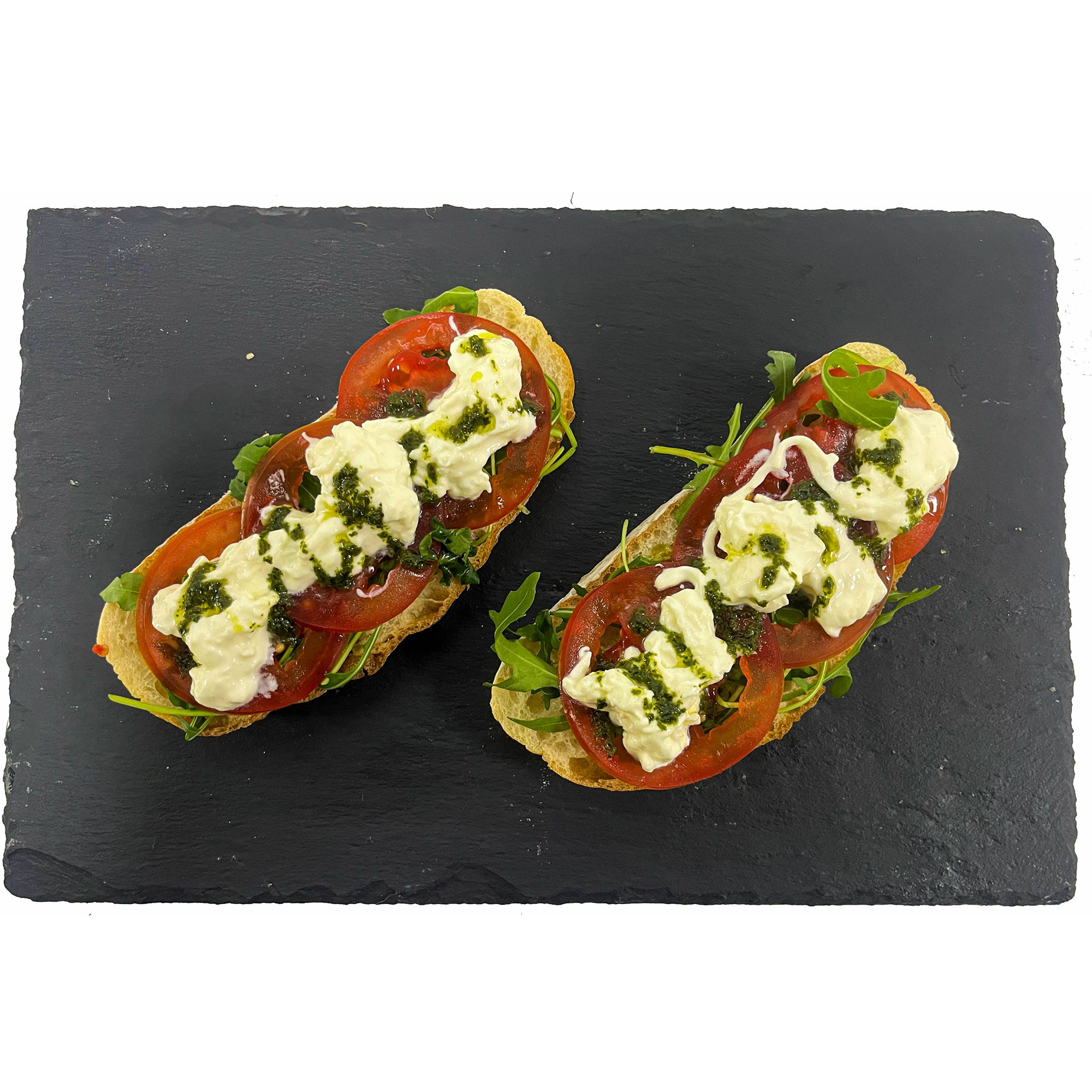 Брускетты со страчателлой