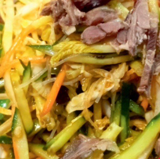 13 Китайский салат с мясом