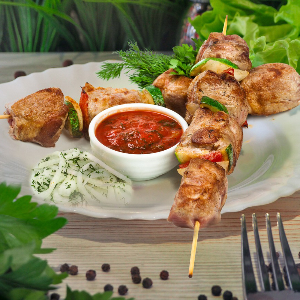 Шашлык из курицы