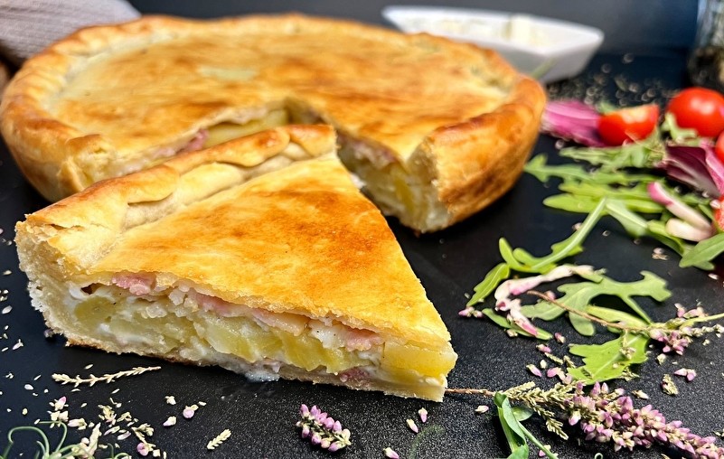 Бекон / Картофель пирог