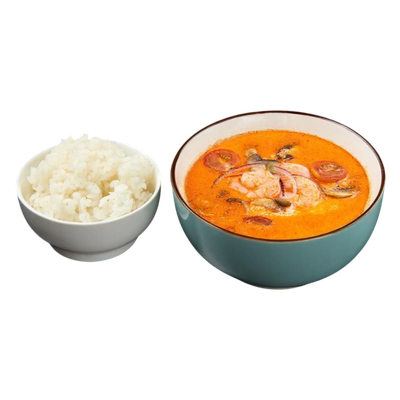 Том ям с креветкой