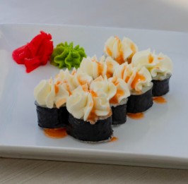 Ролл Сакура с креветками