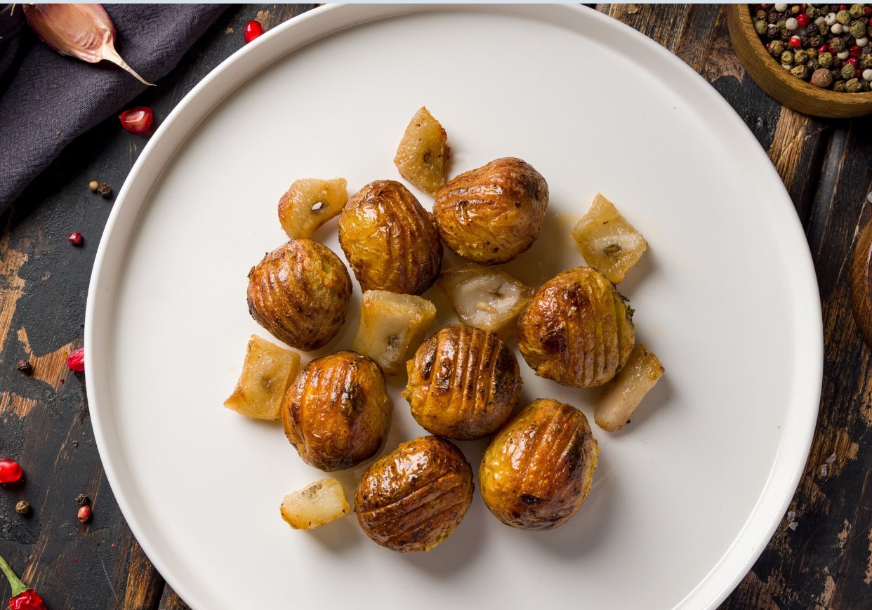 Картофель бейби с курдюком