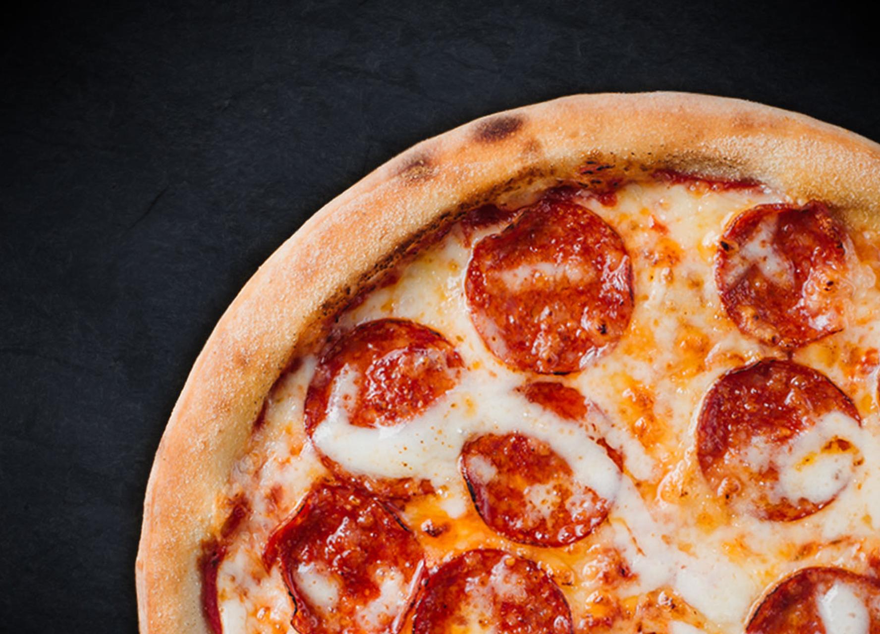 Пепперони 25 см (тонкое тесто)