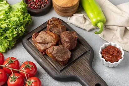 Шашлык из мякоти баранины