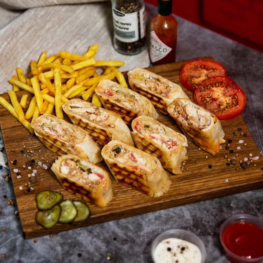 ШАУРМА ПО-АРАБСКИ с курицей