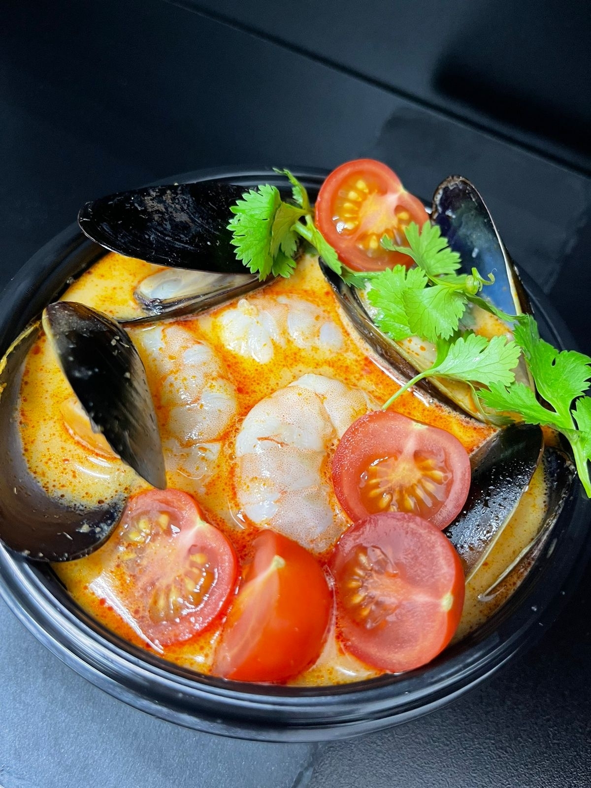 Том ям с креветкой