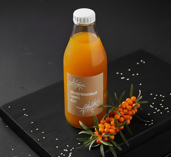 Облепиховый уют 0,3л ЧБ