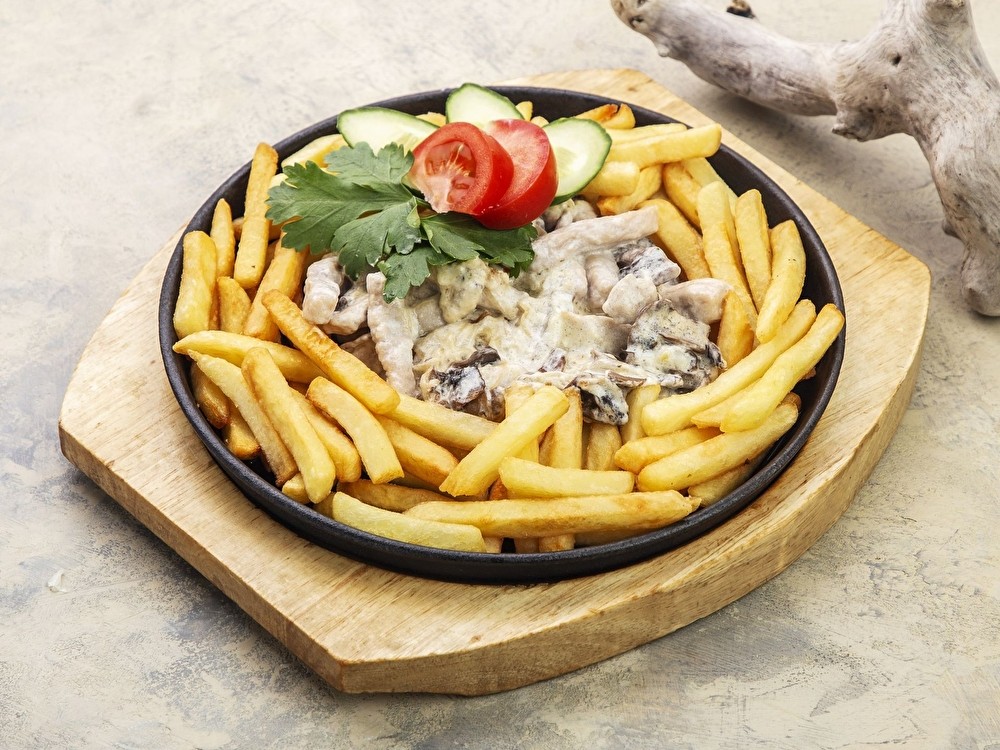 Скоблянка с курицей